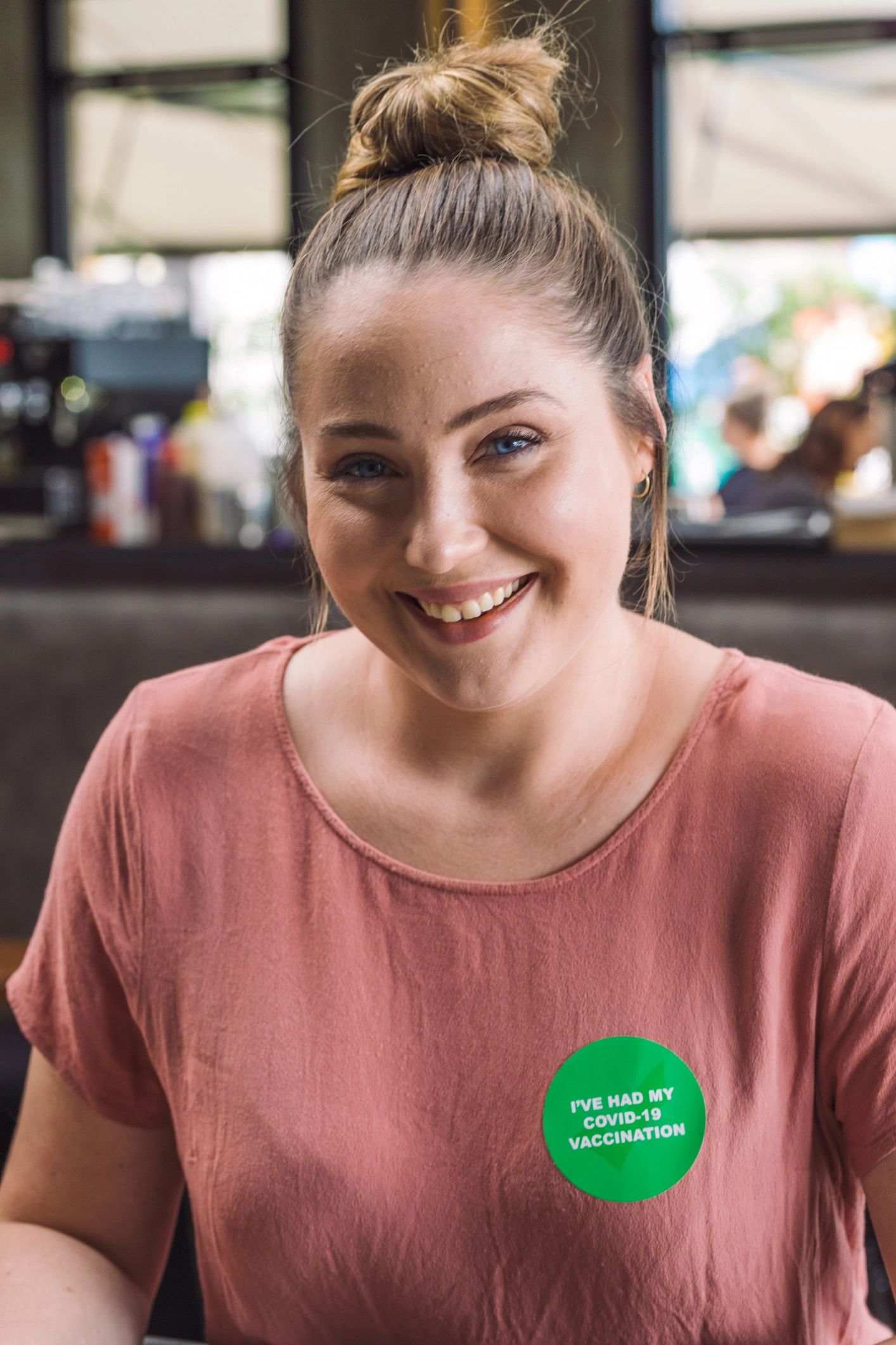 happy charity supporter testimonial portrait